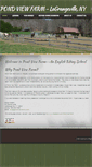 Mobile Screenshot of pondviewfarmny.com